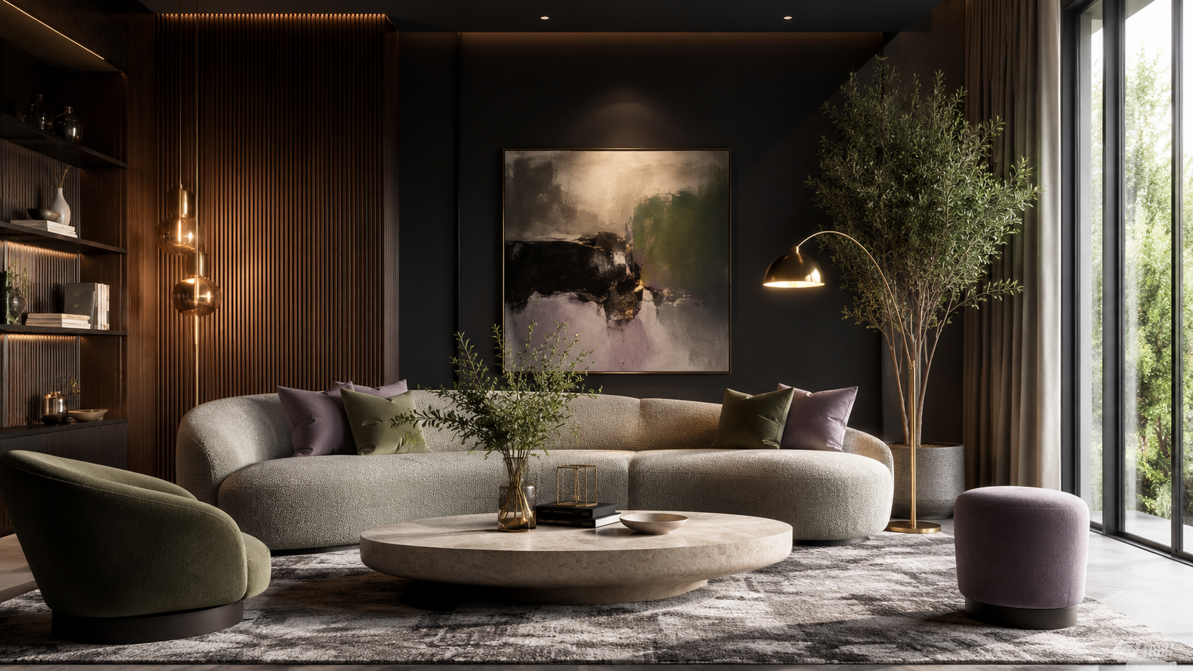 Original luxury living room concept